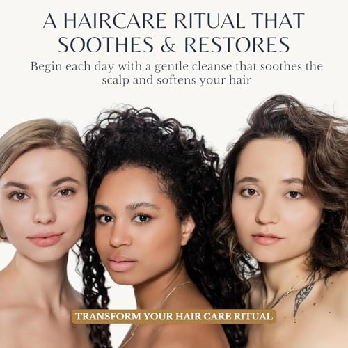Chamomile Oil Shampoo & Conditioner Set for Hair Lightening & Scalp Relief — image 4