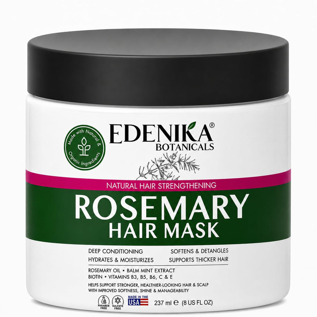 Rosemary Oil Hair Mask, Deep Conditioning, Hair Strengthening & Fortifying — image 7