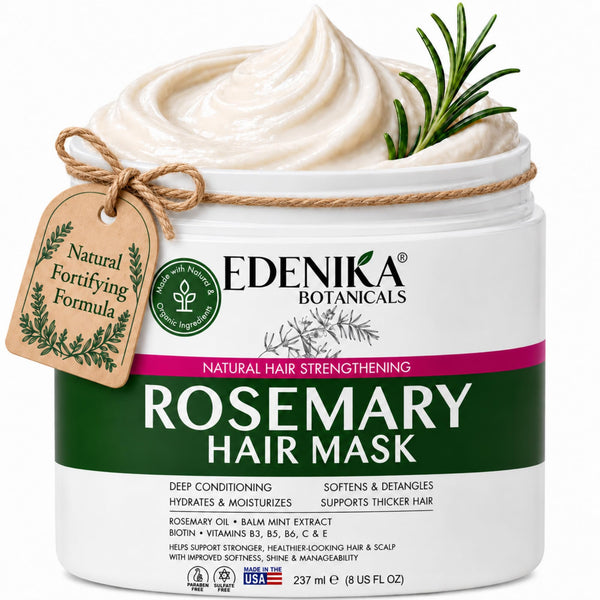 Rosemary Oil Hair Mask, Deep Conditioning, Hair Strengthening & Fortifying