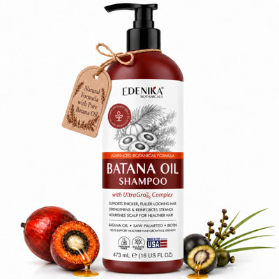 Batana Oil Shampoo with UltraGroB5 for Hair Growth & Strengthening