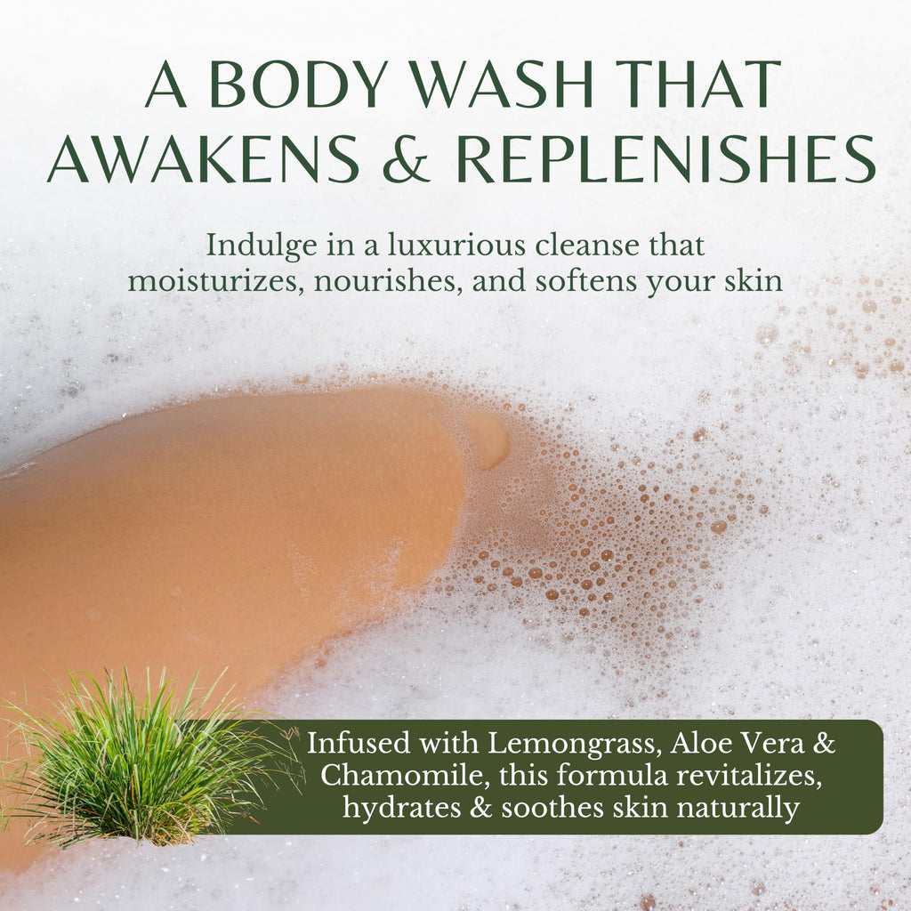 Lemongrass Body Wash 2-Pack with Vitamin E, Refreshes & Invigorates — image 3