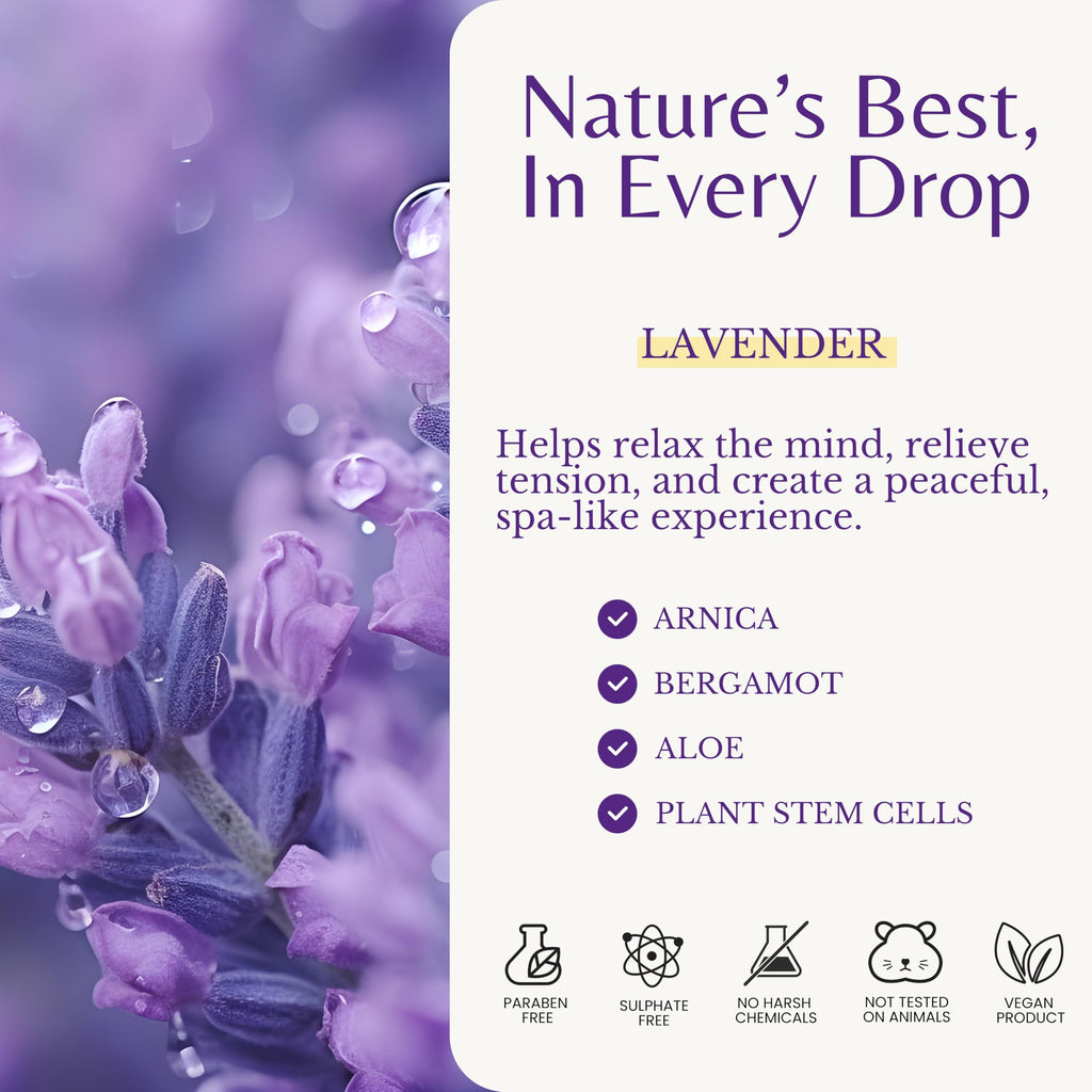 Lavender Massage Oil for Skin, Aromatherapy & Romantic Oil for Date Night — image 4