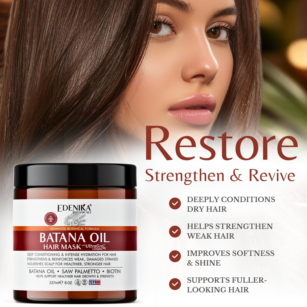 Batana Hair Mask with Batana Oil for Hair Growth & Deep Conditioning — image 2
