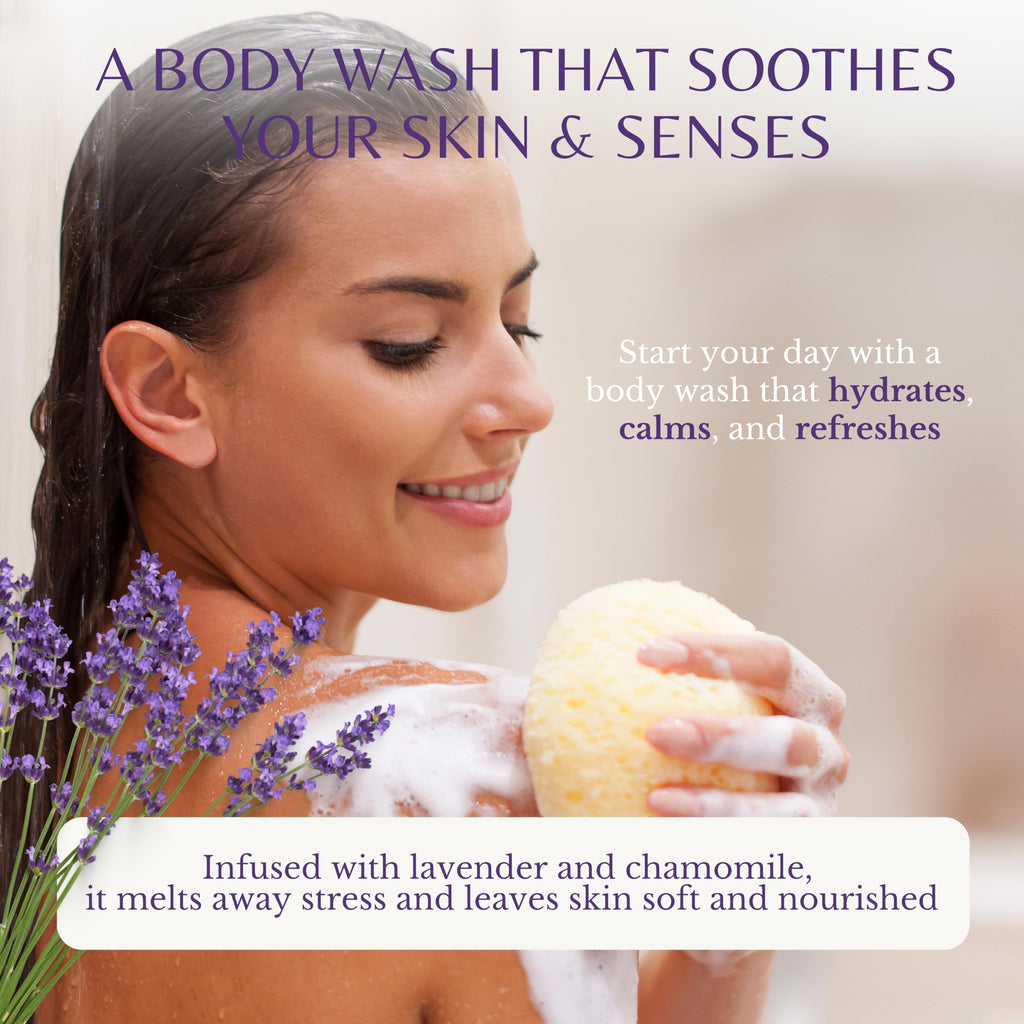 Lavender Body Wash 2-Pack with Vitamin E, Cleanses, Relaxes & Moisturizes — image 3