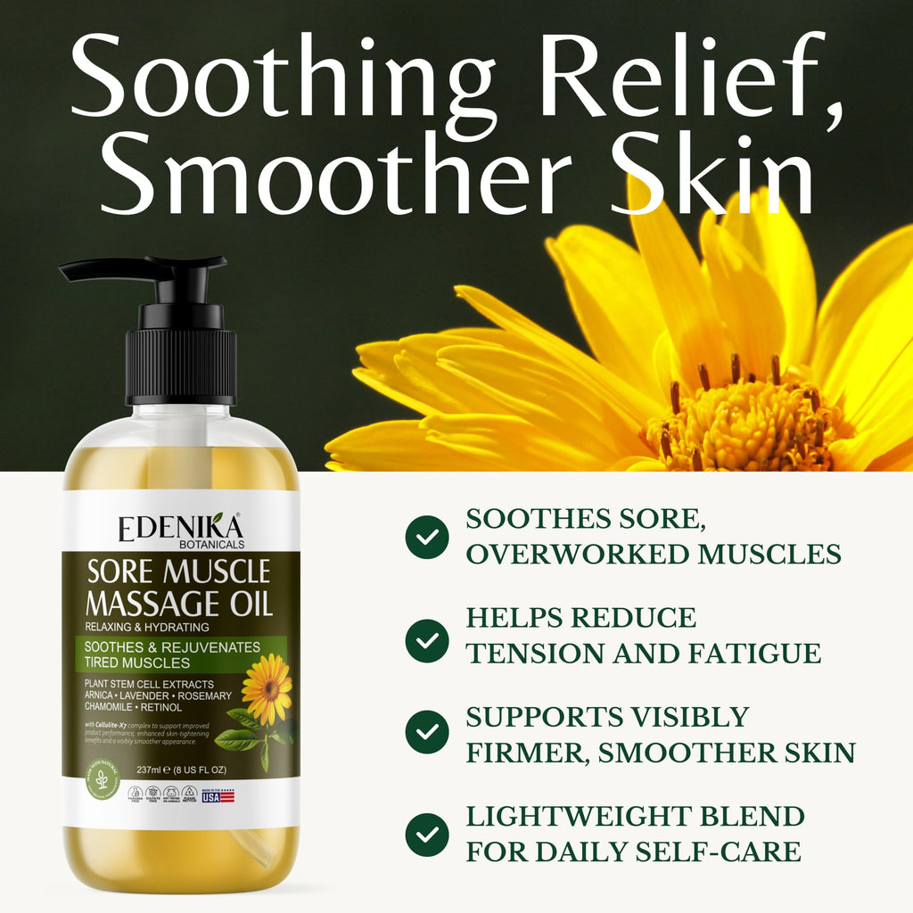 Maximum Strength Sore Muscle Massage Oil with Pure Arnica, Massage Therapy — 2-Pack — image 2
