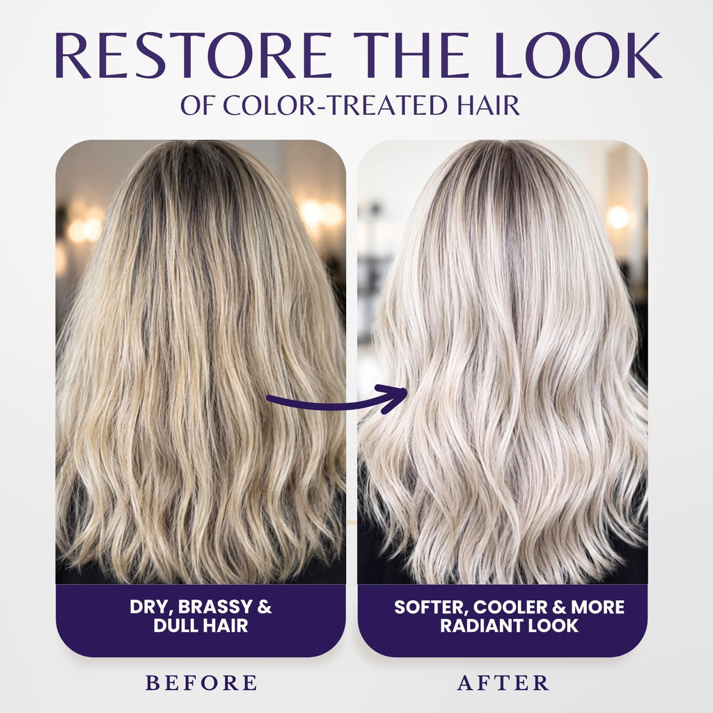 Rosemary Purple Hair Mask Deep Conditioner for Blonde, Gray & Silver Hair — image 3