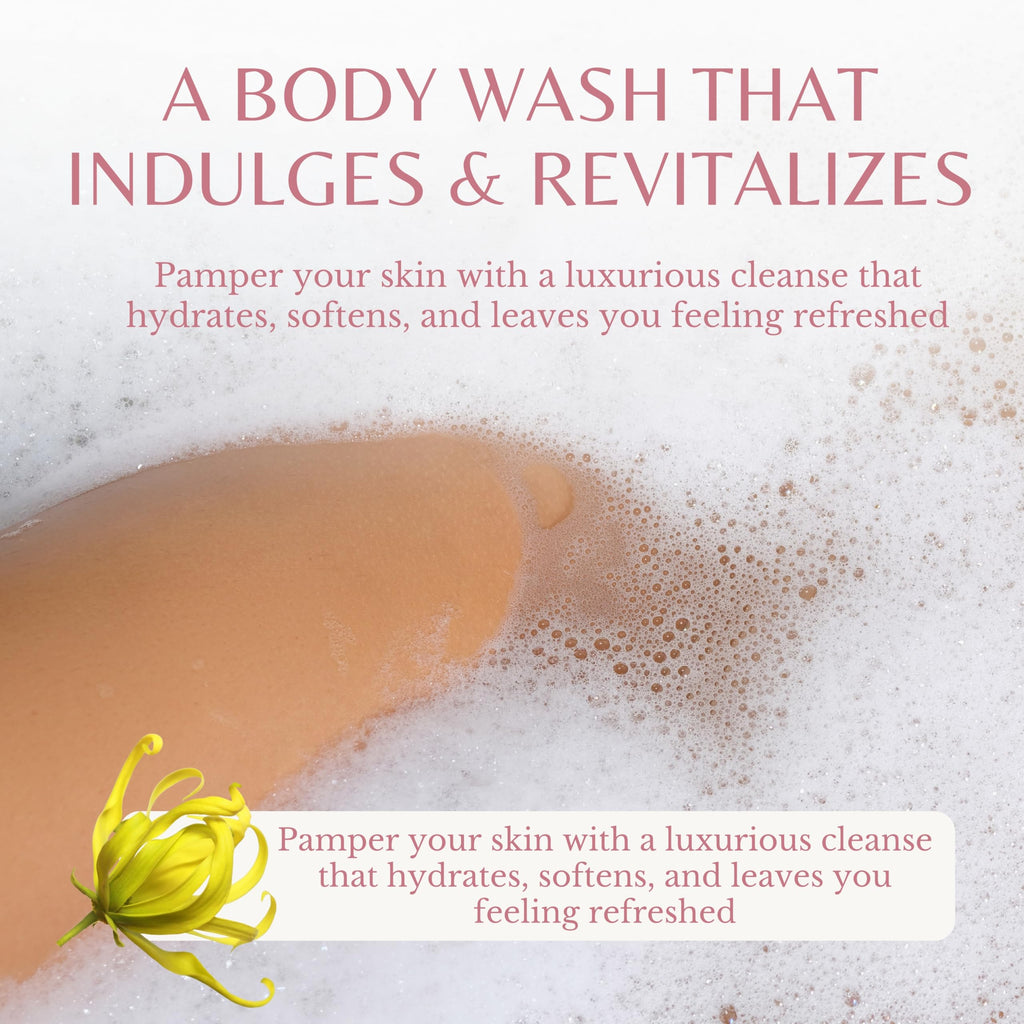Ylang Ylang Body Wash, 16 fl oz — skin care benefits