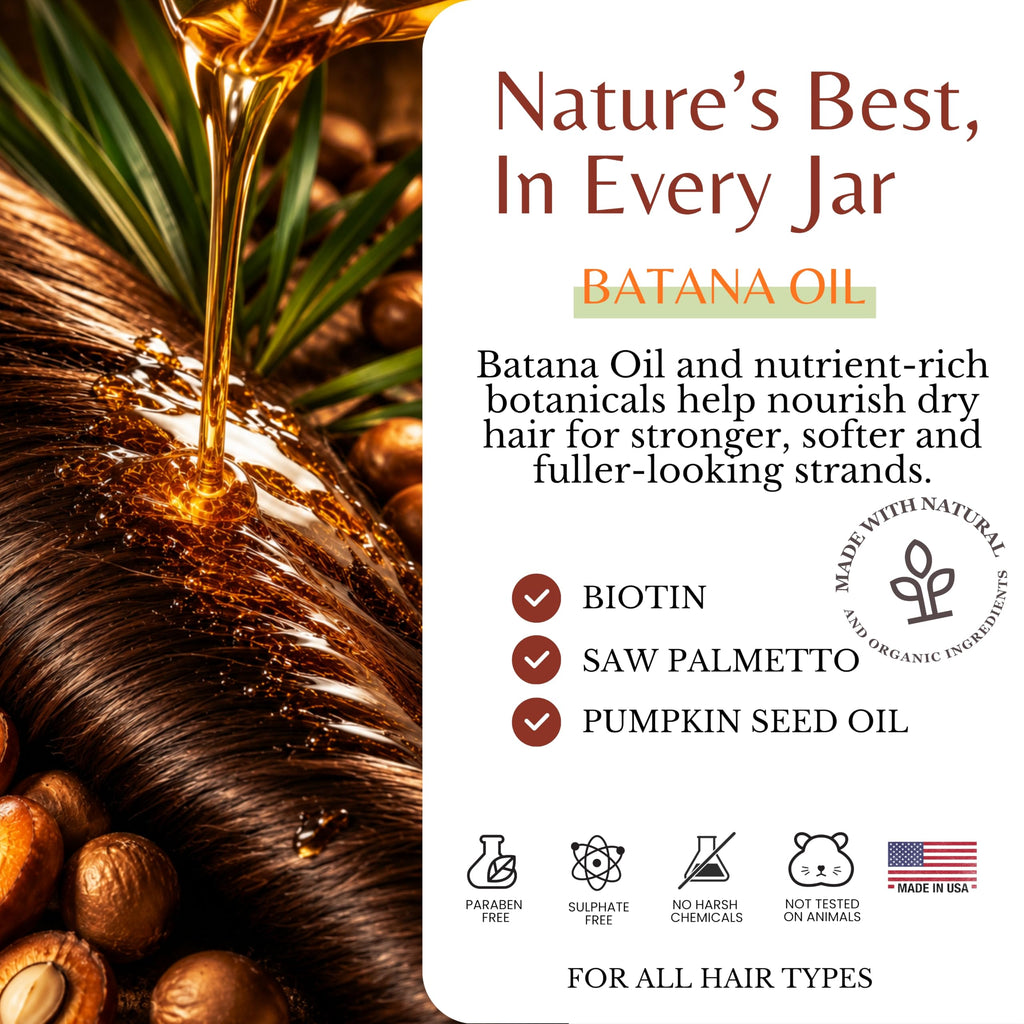 Batana Hair Mask with Batana Oil for Hair Growth & Deep Conditioning — image 4