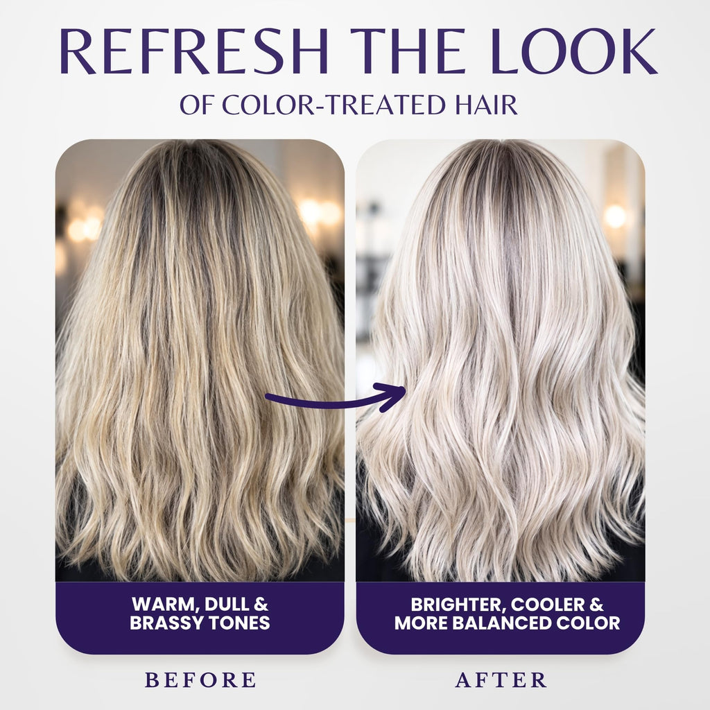 Rosemary Purple Shampoo for Blonde, Gray & Silver Hair, Brightening Toning — image 3