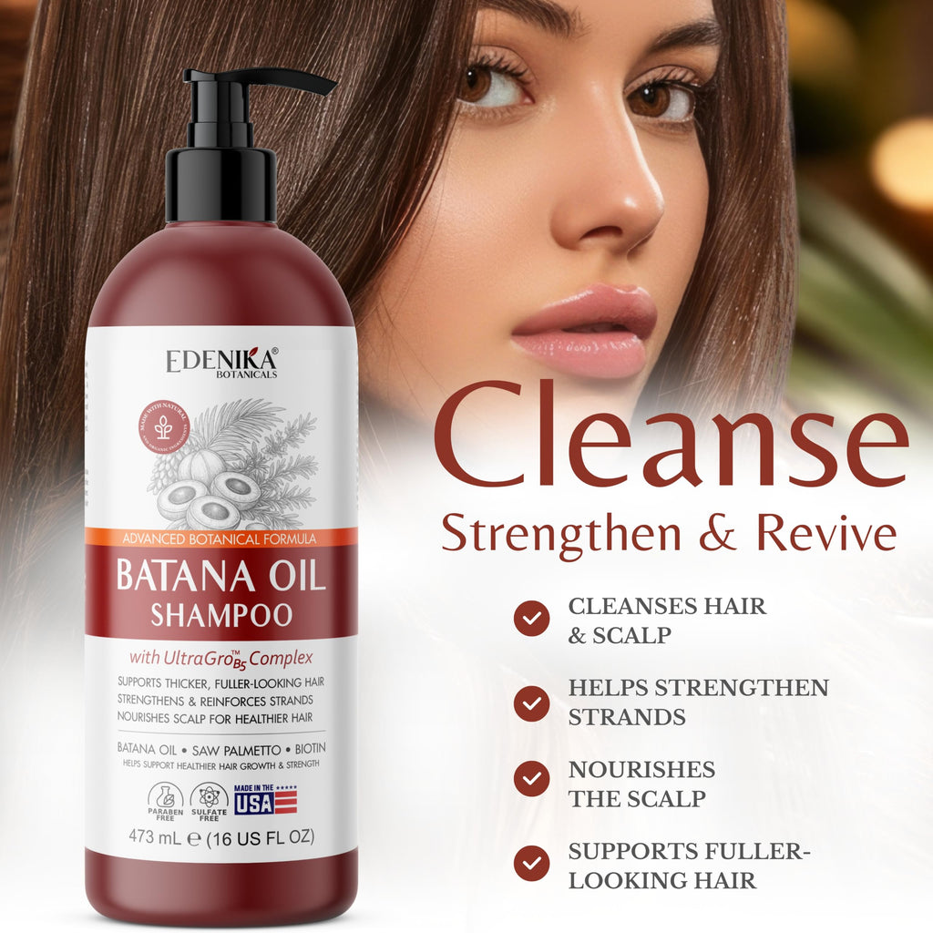 Batana Oil Shampoo with UltraGroB5 for Hair Growth & Strengthening — image 2