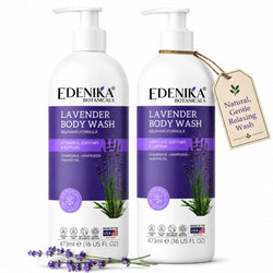 Lavender Body Wash 2-Pack with Vitamin E, Cleanses, Relaxes & Moisturizes